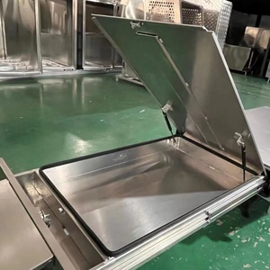 HERUI HR-UT Custom Color Heavy-Duty Aluminium Alloy Ute <b>Tray</b> Pullout Truck Bed Canopy Storage <b>Drawers</b> Accessory for Trucks - Product Image 1