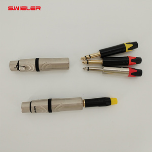Convertisseur Audio 6.35mm Trs Mâle vers <span class=keywords><strong>Xlr</strong></span> Femelle Câble Audio <span class=keywords><strong>Adaptateur</strong></span> Connecteurs Convertisseur Audio Stéréo Plug 6.35 vers <span class=keywords><strong>Xlr</strong></span> - Product Image 2