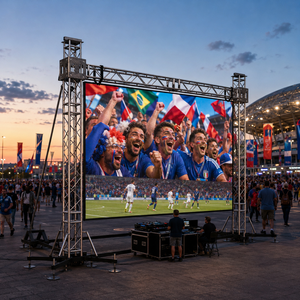 Pantalla LED de Alta Resistencia para Pared, Pantalla Económica para la Copa Mundial, Estructura de Soporte para Alquiler y Construcción de Escenarios - Product Image 1