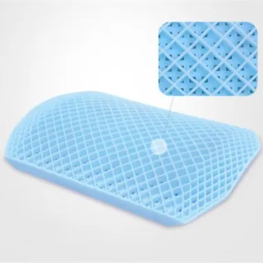 SHUNTEX TPE Silicon Gel Pectin Lumbar Support cushion Pressure Relief Gel TPE waist support for Office or driving