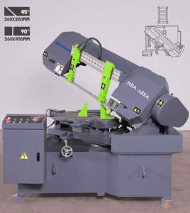 4028 Горизонтальная ленточная пила для резки металла под углом 45 градусов полуавтоматическая гидравлическая пила на заказ - Product Image 3