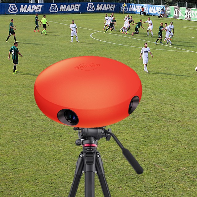 Live Football Camera with AI Tracking Waterproof Night Vision Wide Angle Nightshot 128GB Storage for Stadium Broadcasting