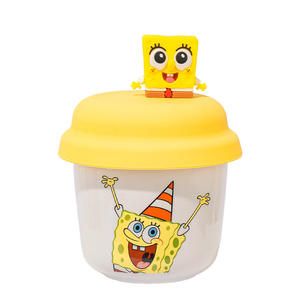 Taza de Cerámica de Bob Esponja Zuo Mu con Tapa, Taza de Café Portátil para Regalo, Primavera 2025, Producto de Primera Clase - Product Image 4