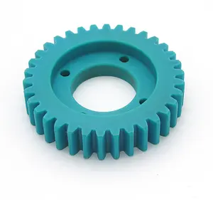 High Precision CNC Machining Cutting Worm Gear Plastic Nylon Gear POM Spur Gear