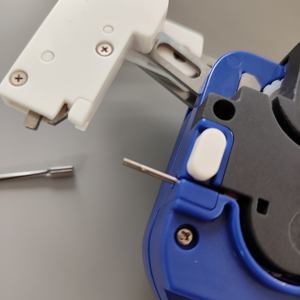 Tag Attaching <b>Gun</b> for Garment Hook and Loop Standard Type ABS Material Blue Color Eco-Friendly & Convenient - Product Image 5