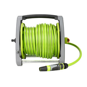 <span class=keywords><strong>Enrouleur</strong></span> de <span class=keywords><strong>tuyau</strong></span> d'irrigation agricole avec roues, équipement d'irrigation de jardin, <span class=keywords><strong>tuyau</strong></span> ABS PP de 1/2 pouce, 20 m - Product Image 2