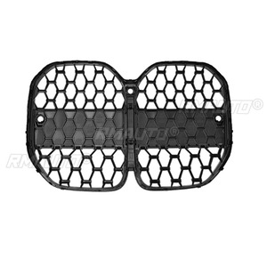 Parrilla Delantera Negra Brillante para BMW Serie 4 G22 430I 2021 2022 2023, Rejilla de Repuesto ABS para Parachoques, Estilo Automotriz - Product Image 6