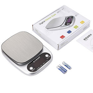 เครื่องชั่งดิจิตอลในครัว CX-305 10 กก. สแตนเลสสตีล ความแม่นยำสูง สำหรับชั่งอาหาร อบ ขนม ทำอาหาร ใช้ในครัวเรือน - Product Image 1