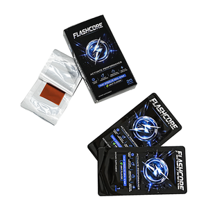 Complément alimentaire buccal en film soluble pour la santé masculine, mélange botanique et herbal premium, pratique - Product Image 1