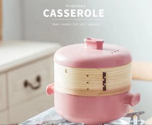 หม้อตุ๋นเซรามิกสำหรับหม้อไฟ,หม้อนึ่ง<span class=keywords><strong>สไตล์</strong></span><span class=keywords><strong>ญี่ปุ่น</strong></span>หม้อนึ่งไฟแบบเปิดด้านบนหม้อตุ๋นต้มซุป - Product Image 4