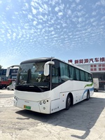 Bus électrique de luxe à 46 places pour utilisation quotidienne, carrosserie propre, double étage, grand bus automatique performant