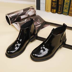 Men's British Style High Top New Ankle <b>Boots</b> Autumn amd Winter Outdoor Horse Leather Handmade <b>Boots</b> - Product Image 4