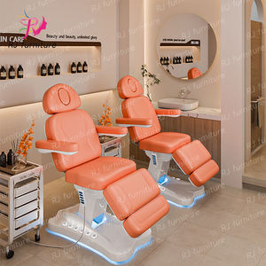 Cama de Tratamiento de Belleza Profesional de Lujo para Salón de Belleza Facial Tailandés, Camilla de Masaje Eléctrica Portátil con Calefacción, Ajustable en Altura para Uso Escolar - Product Image 1