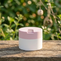 Envases Cosméticos de Plástico de 100g y 50g, Diseño de Tarro para Crema, Productos Chinos, del Mejor Proveedor de Botellas de Plástico