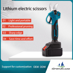 <span class=keywords><strong>Sécateur</strong></span> <span class=keywords><strong>électrique</strong></span> de jardin en métal au lithium 21V CC, batterie 2AH/4AH, moteur sans balais sans fil, coupe ambidextre - Product Image 6