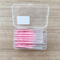 Sikat Interdental Sikat Gigi untuk Membersihkan Gigi 6 Ukuran 6 Warna Kemasan Khusus