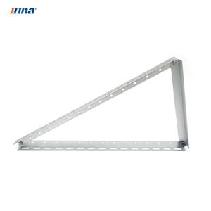 Structure triangulaire en aluminium pour montage de panneaux solaires sur toit plat, système d'énergie photovoltaïque - Product Image 5