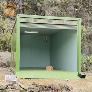 บ้านโมดูลาร์ถอดได้20ฟุตบ้านห้องโดยสารโมดูลาร์บ้านขนาดเแคมป์บรรเทาทุกข์ฉุกเฉินกู้ภัยเคลื่อนที่บ้านคอนเทนเนอร์ที่อยู่อาศัย - Product Image 2