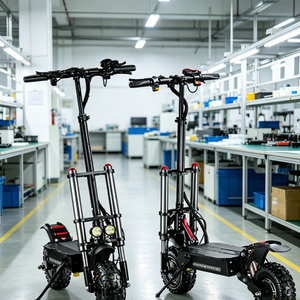 Bicicleta Eléctrica Plegable para Adultos AFTFA de 11 Pulgadas, Alta Velocidad, Todoterreno, Doble Tracción, 60V 5400W, Inteligente, de Aleación de Aluminio, Venta al Por Mayor - Product Image 6