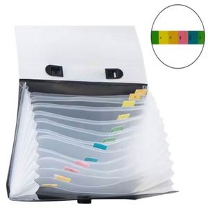 Carpeta de Archivos Portátil Tipo Acordeón de Viaje, Expandible, con Capacidad para 500 Hojas Tamaño Carta/A4, 13 Bolsillos, de la Mejor Calidad, en Oferta - Product Image 1