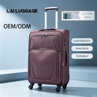 Valise de voyage haut de gamme en tissu Oxford grande capacité avec serrure TSA et roues pivotantes à 360 degrés – Vente en gros usine ODM & OEM