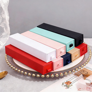 <strong>China</strong> Factory Eco-Friendly <strong>Custom</strong> Jewellery Gift Box with Matt Lamination &amp; Embossing Paperboard Rigid Box and Sponge Liner Set - Product Image 2