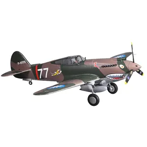 High-Performance FMS 1400mm P-40B Warhawk PNP Flying Tiger RC Aerobatic Plane 6 Channel with Detailed Cockpit