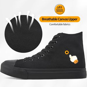 Chaussures de course classiques décontractées à lacets pour hommes, hiver, tige haute - Product Image 2