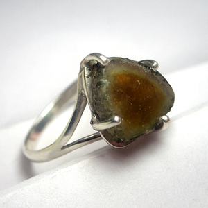 แหวนทัวร์มาลีนแตงโมเงินสเตอร์ลิงทำด้วยมือสไตล์ชนเผ่าสำหรับผู้หญิงและเด็กชุดสำหรับงานแต่งงานและงานปาร์ตี้ - Product Image 3