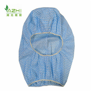 Penutup kepala Balaclava, penutup kepala operasi PP sekali pakai Non Woven dengan pita keringat elastis - Product Image 4