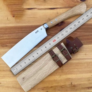 ใบมีดเหล็กคุณภาพสูงสำหรับการต่อสู้ทางยุทธวิธี พร้อมปลอกไม้  ทำจากเหล็กกล้าไร้สนิมเกรด DIY  แบบปลายแหลมตรง ปรับแต่งได้ - Product Image 6