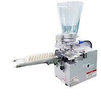 Kommerzielle Halbautomatische Teigtaschenmaschine Kleine Tisch-Gyoza-Potsticker-Maschine Dampfgekochte Teigtaschen-Herstellungsmaschine für Lebensmittelbetriebe