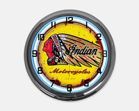Horloge murale en verre néon LED à mouvement à quartz de 16 pouces, personnalisable et tendance, avec indice d'étanchéité IP55