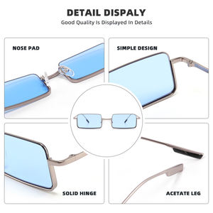 <span class=keywords><strong>Occhiali</strong></span> <span class=keywords><strong>da</strong></span> <span class=keywords><strong>sole</strong></span> rettangolari in metallo con lenti polarizzate UV400 TAC Ready Stock per <span class=keywords><strong>occhiali</strong></span> <span class=keywords><strong>da</strong></span> <span class=keywords><strong>sole</strong></span> a lenti strette stile <span class=keywords><strong>RB</strong></span> - Product Image 3