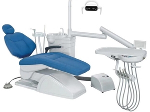 Sillón Dental Eléctrico con Luz LED de Operación, Sistema de Limpieza Automática del Escupidera, Unidad Dental Tapizada, Equipo Clínico - Product Image 3