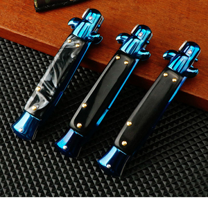 Cross-border Hot-selling High Hardness Sharp Mafia Italian AKC Outdoor Folding Knife Camping Survival Portable Tactical Knife - Product Image 4