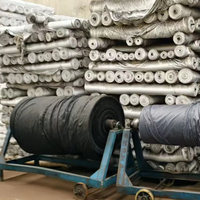 Tissu satiné tissé 100 % polyester ultra doux, résistant à l'abrasion, infroissable, anti-bouloches, anti-déchirure, qualité moyenne, directement de l'usine