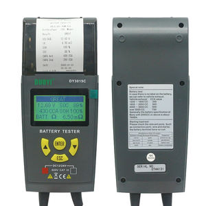 DY3015C Testeur de batterie de voiture 12V/24v Analyseur de batterie de voiture de résistance interne <span class=keywords><strong>Test</strong></span> de capacité de démarrage de charge avec imprimante - Product Image 4
