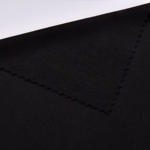 Usine personnalisée couleur tricot <span class=keywords><strong>noir</strong></span> 150gsm 100% polyester 150d <span class=keywords><strong>tissu</strong></span> jersey simple pour t-shirt - Product Image 4