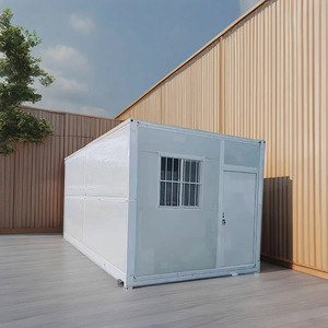 Maison de conteneur pliable Portable en acier de haute qualité Anti-tremblement de terre isolé maison pliante mobile préfabriquée centre commercial de bureau - Product Image 4