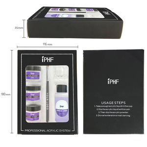 <span class=keywords><strong>Kit</strong></span> de <span class=keywords><strong>uñas</strong></span> acrílicas para principiantes profesionales con juego de polvo acrílico monómero de cepillo de <span class=keywords><strong>uñas</strong></span> - Product Image 3