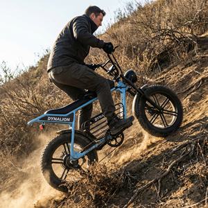 Vélo électrique tout-terrain robuste avec pneus larges, alternative au <span class=keywords><strong>quad</strong></span> électrique, avec batterie 48V, Scrambler Ebike pour terrains accidentés en extérieur - Product Image 3
