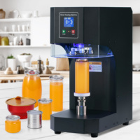 Nouvelle machine de scellage automatique électrique en acier inoxydable pour bouteilles de boissons, bières, canettes et emballages alimentaires 220V