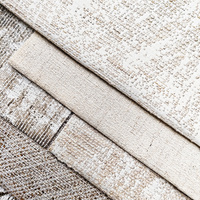 Tissu de rideau américain, textile de maison, tissu occultant de luxe, jacquard, écologique, tissu occultant pour chambre, draperie pour hôtel