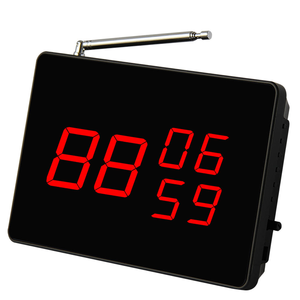 Masa Çağrı Cihazı Garson Çağrı Sistemi 3 Numara 2 Haneli Kablosuz Çağrı Sistemi Ekranlı Hasta Çağrısı Hemşire Otel Bar Restoran - Product Image 3