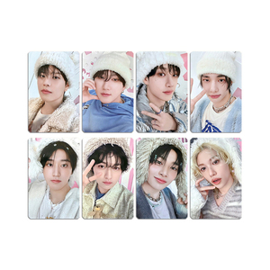 8ชิ้น/เซ็ต kpop <span class=keywords><strong>straykids</strong></span> 5th fanmeeting photocards hyunjin <span class=keywords><strong>Felix</strong></span> Lee kown bangchan แฟชั่น selfie บัตรแฟนๆของขวัญสะสม - Product Image 6