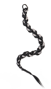 Extensions de cheveux à clipser à trame unique, très demandées, style unique et tendance pour jeunes filles, tresses de boxe, perruque teinte avec torsades de cheveux tressées - Product Image 2