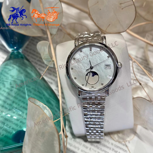 Montre-bracelet automatique de luxe Longnes pour hommes et femmes, design simple, mouvement à quartz, logo personnalisé, montre tendance, vente en gros directe - Product Image 5