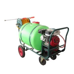 160L/300L Water Tank Wheel Gasoline Engine Garden Trolley Agriculture Sprayer