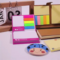 Ensemble de blocs-notes en papier kraft personnalisés, format personnalisé, notes autocollantes, sans aimant, sans marque, pour le bureau/l'école, cadeaux, promotions